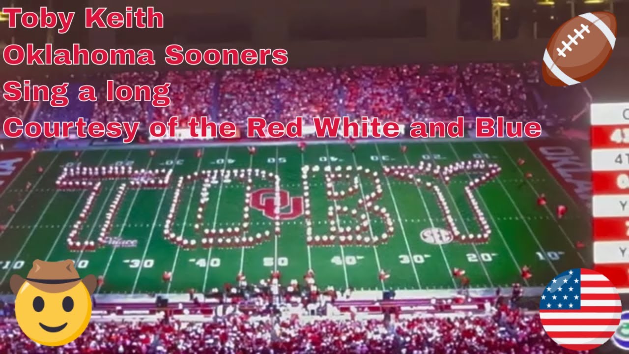 Toby Keith Courtesy of the Red, White, and Blue Oklahoma Sooners
