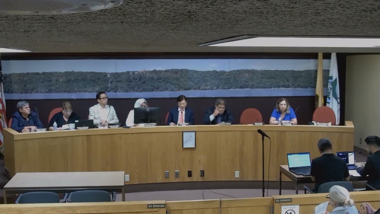 Englewood Cliffs - Mayor and Council Meeting - August 13, 2025