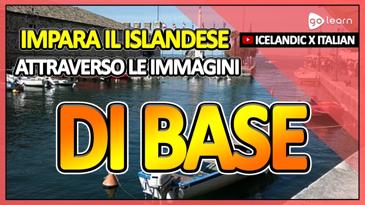Impara il Islandese Attraverso Le Immagini |Vocabolario Islandese Di Base | Golearn