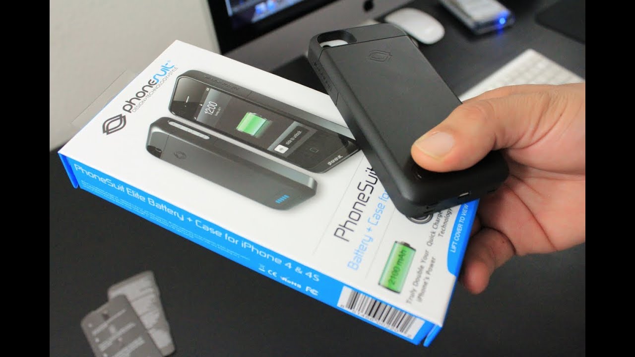 PhoneSuit Elite Battery Case for iPhone 4 And 4S