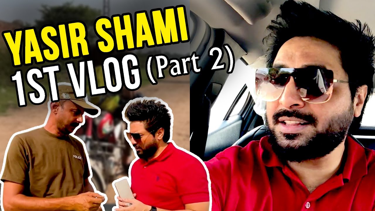 Yasir Shami ne Police wale ko rok liya, kya wardaat dal raha tha? Yasir Shami b sharam se pani pani