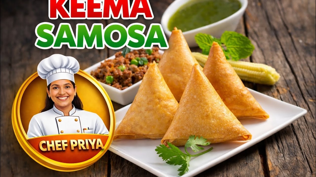 Keema Samosa Recipe | Crispy Keema Samosa | Ramadan Special Snack | 2026