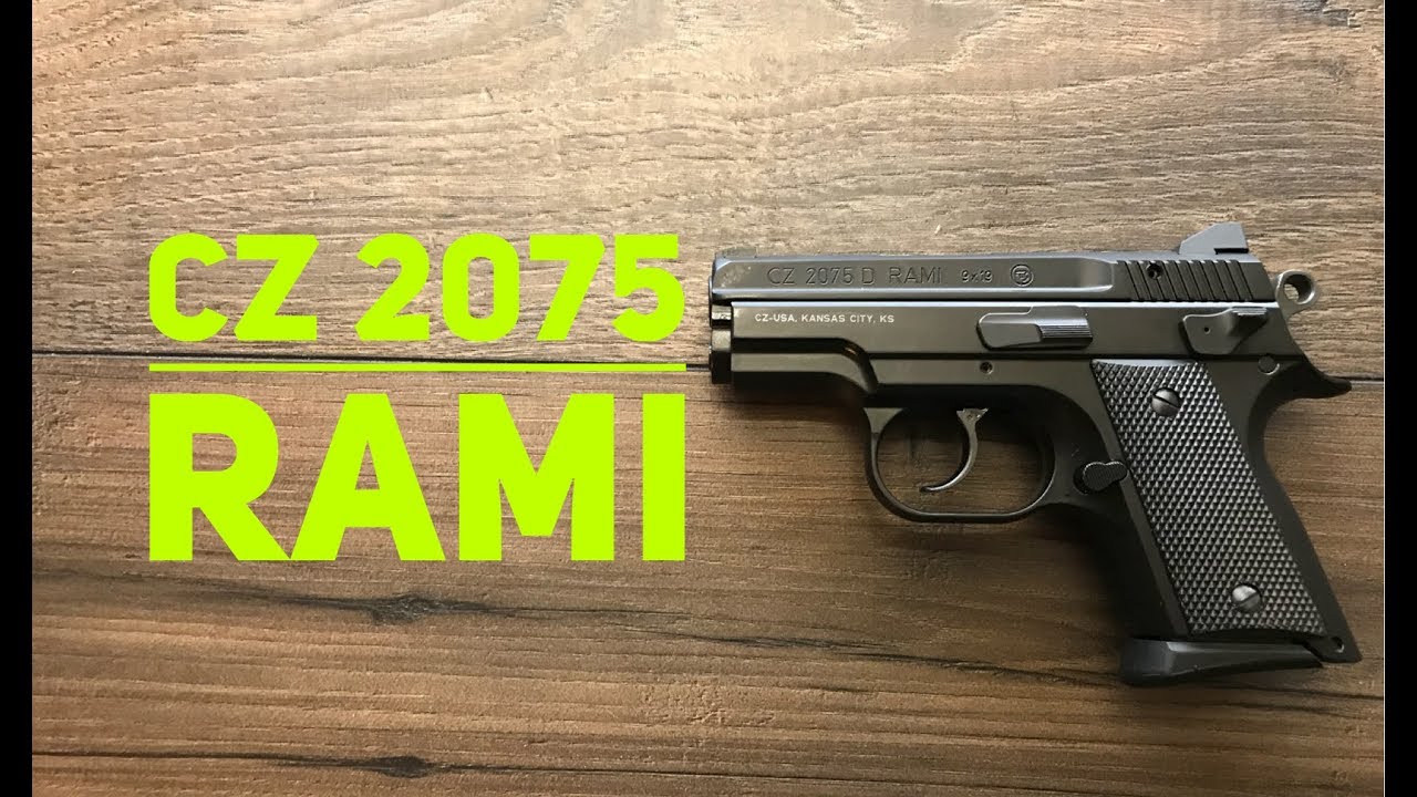 Pistol Showcase: CZ 2075 D RAMI Subcompact 9mm