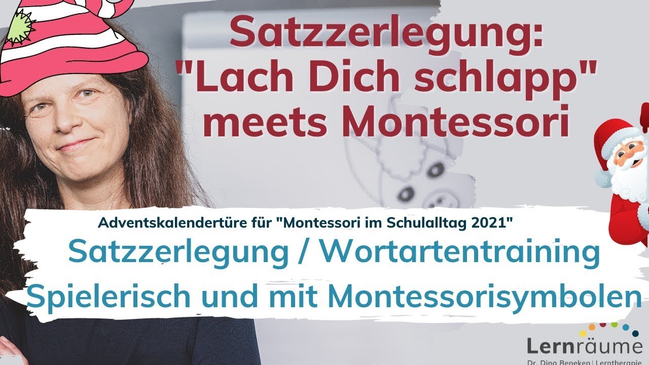 Satzzerlegung mit Spiel und Material: Spielerisch lernen meets Montessori