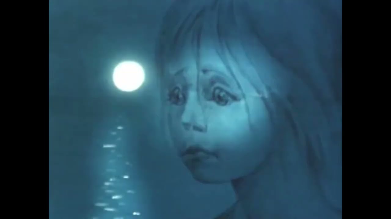 La noia i la mar (with cartoon)