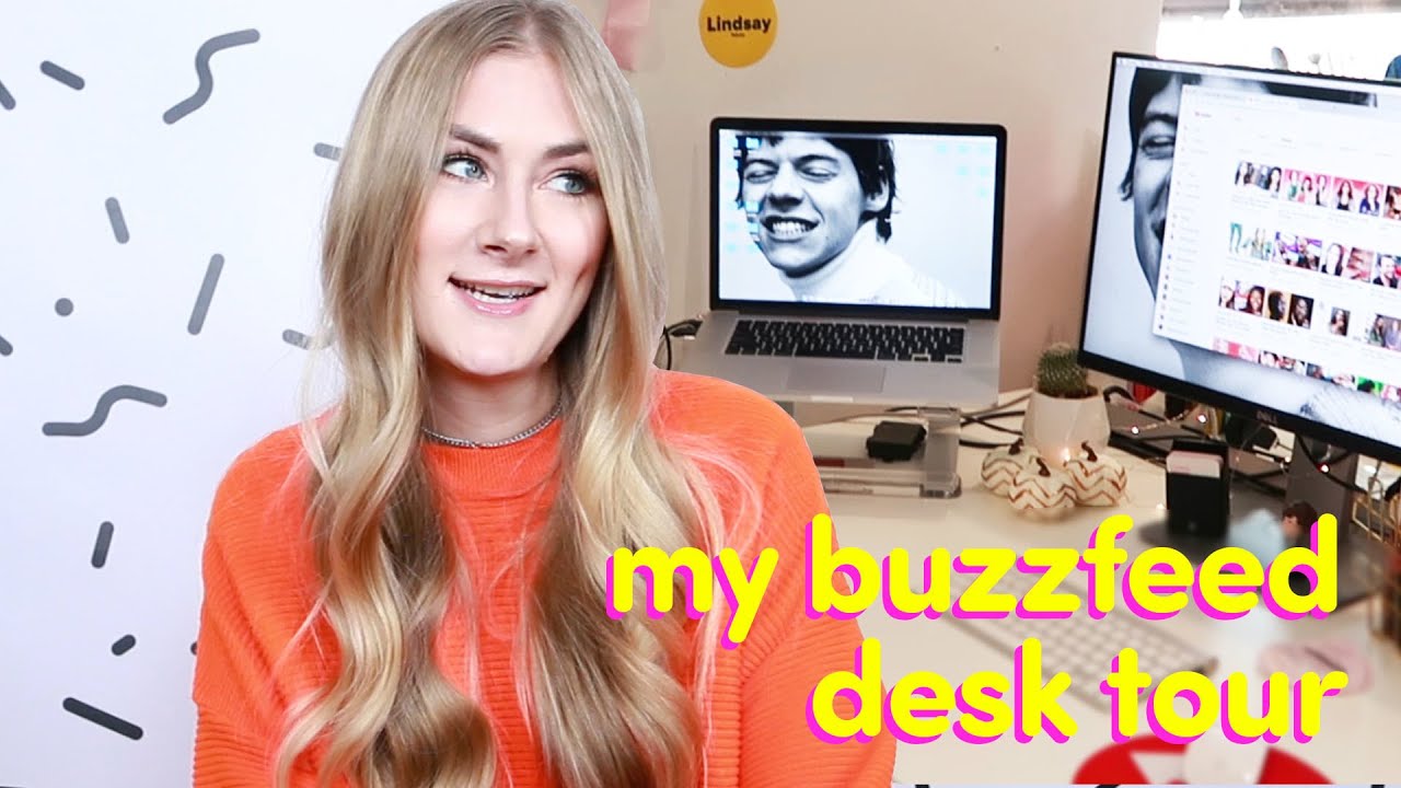 My BuzzFeed Desk Tour