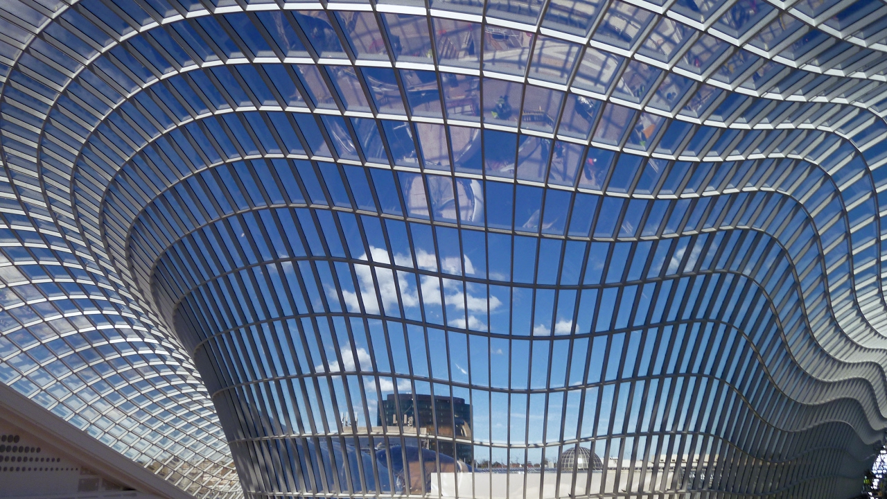 seele façades | Steel glass gridshell roof for chadstone // Stahl-Glasdach für das Chadstone