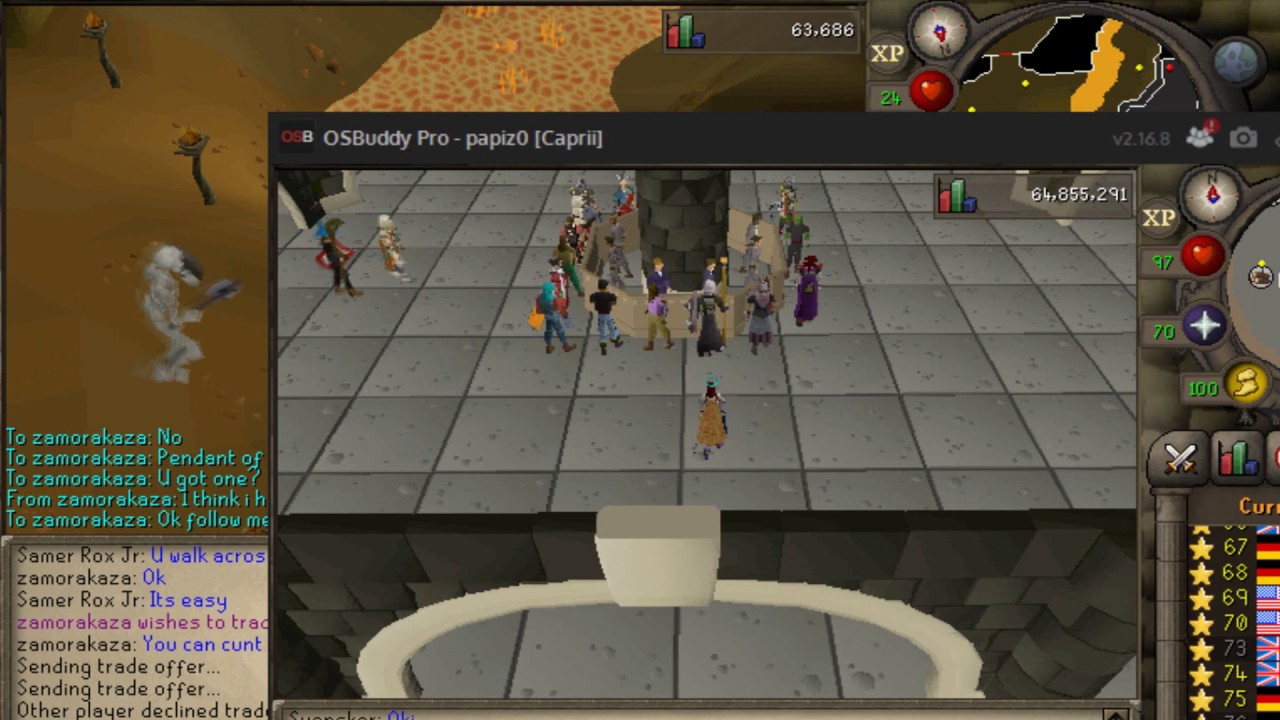 Runescape 2007: Snowball Bridge lure | 3b+