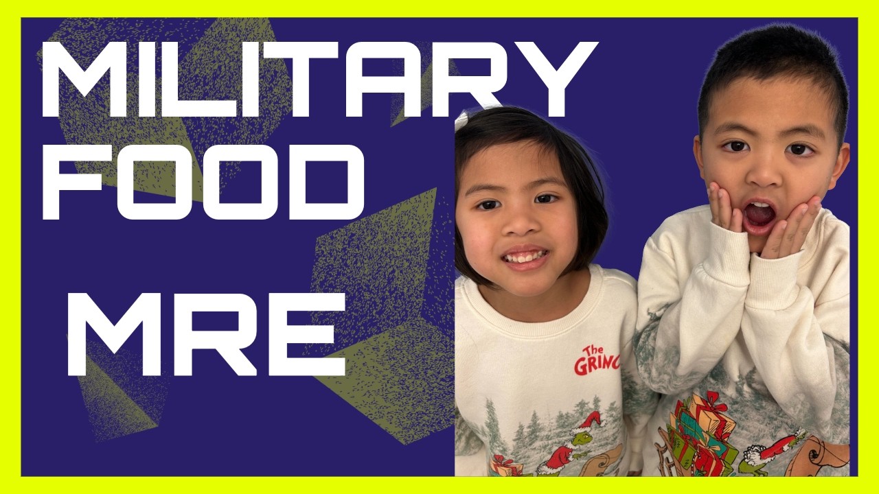Thunder and Clementine Try Military MRE  Food For The First Time