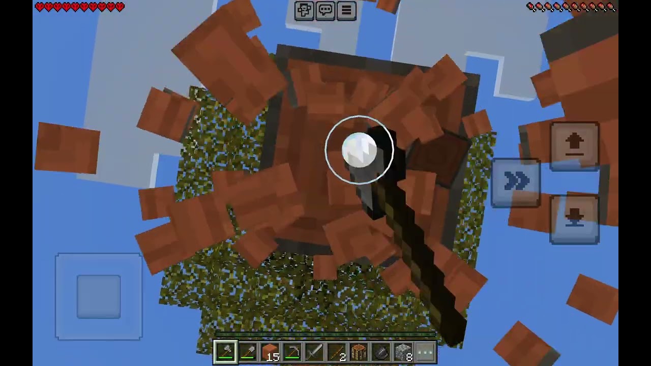 Hard-core bcuz of post #video #minecraft #hard