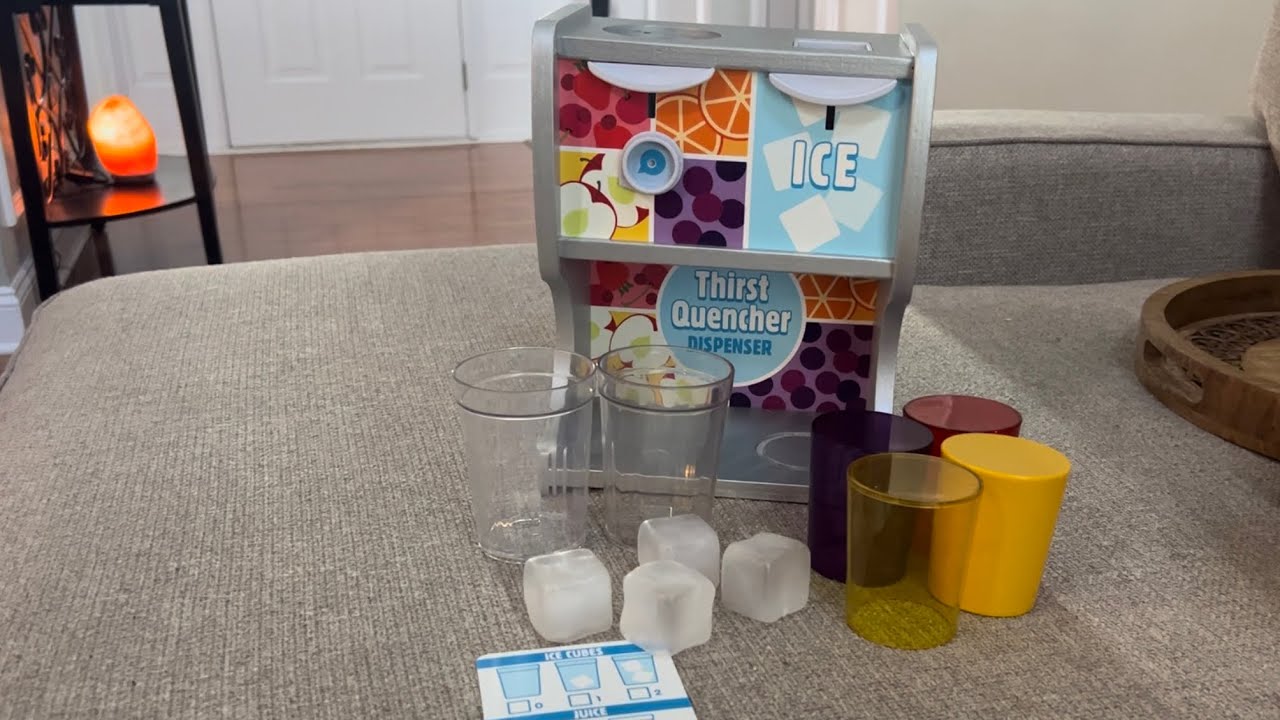 Melissa & Doug Wooden Thirst Quencher Drink Dispenser REVIEW