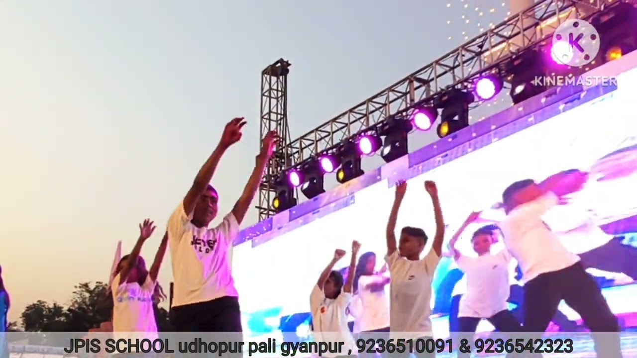 Dance on annual function of JPIS School