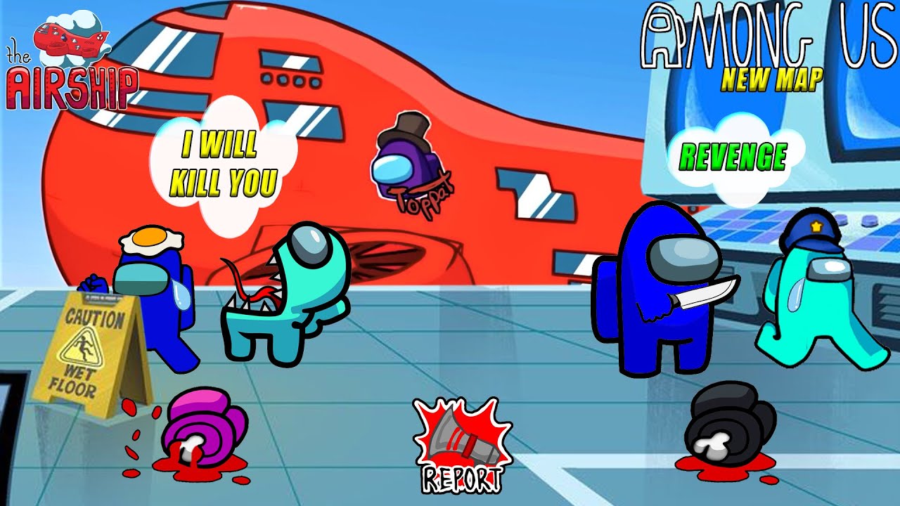 Among Us | Amazing Kill Streaks And Scams In Hide And Seek Mode