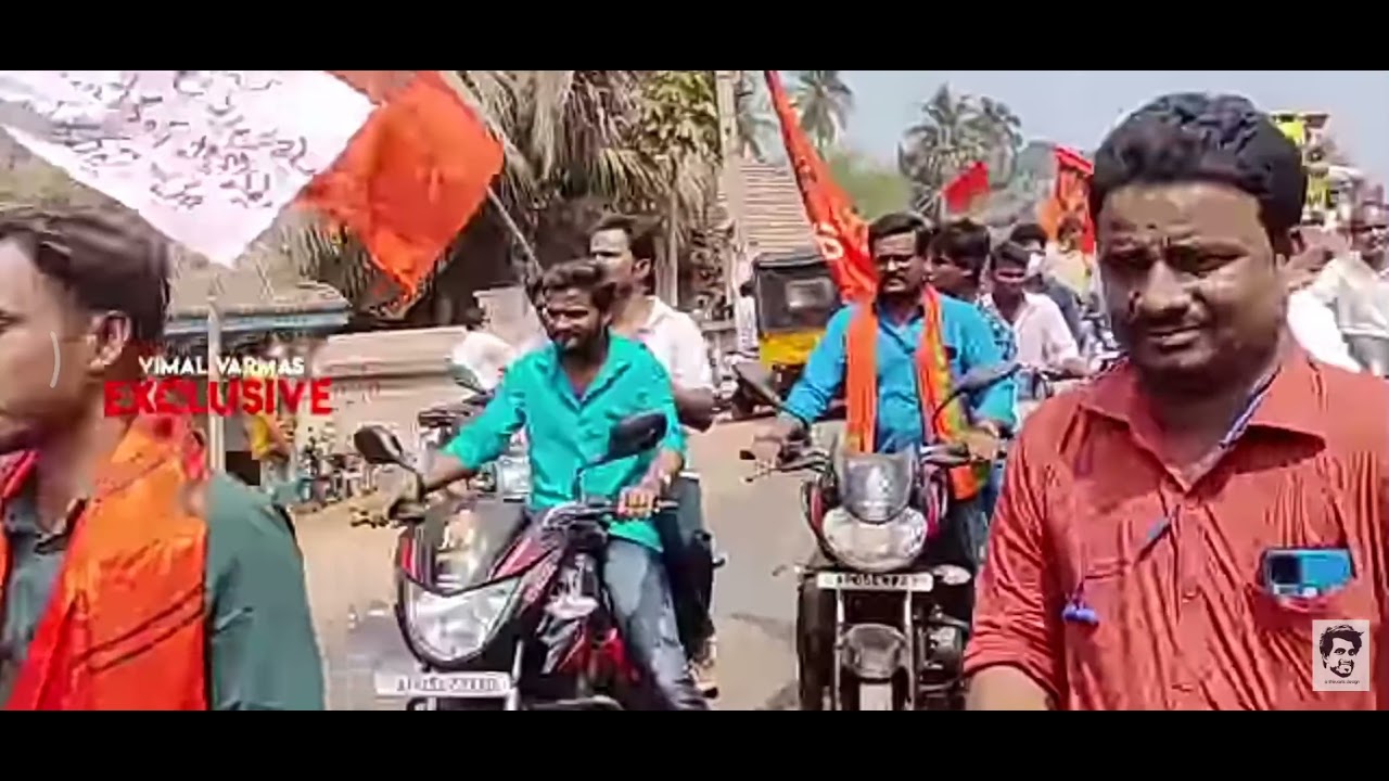 Agnikula vanni kula kshatriyas 65 km rally. Maha gajamala yatra