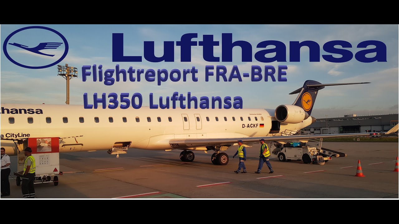 Flightreport Lufthansa LH350 | CRJ 900LR D-ACKF | Frankfurt - Bremen | Economy | Darmstadt98Flyer