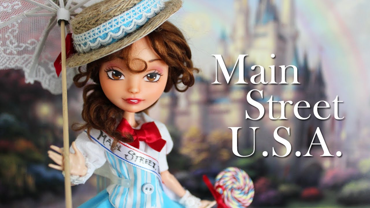 Кукла Main Street USA Custom Doll Repaint – Пункт назначения: серия Disney!