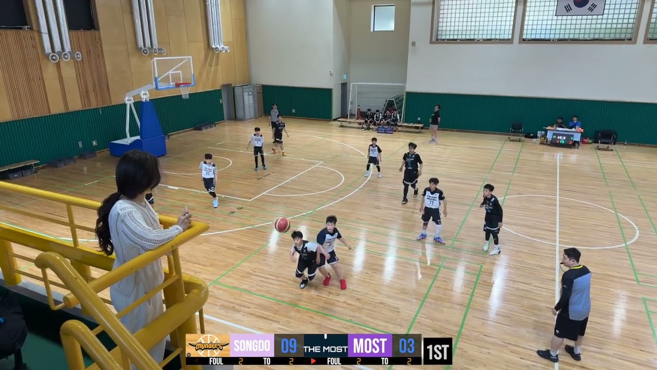 20250525 시흥시협회장배 춘계 종별 농구대회 B조 예선 / 송도삼성 VS 더모스트