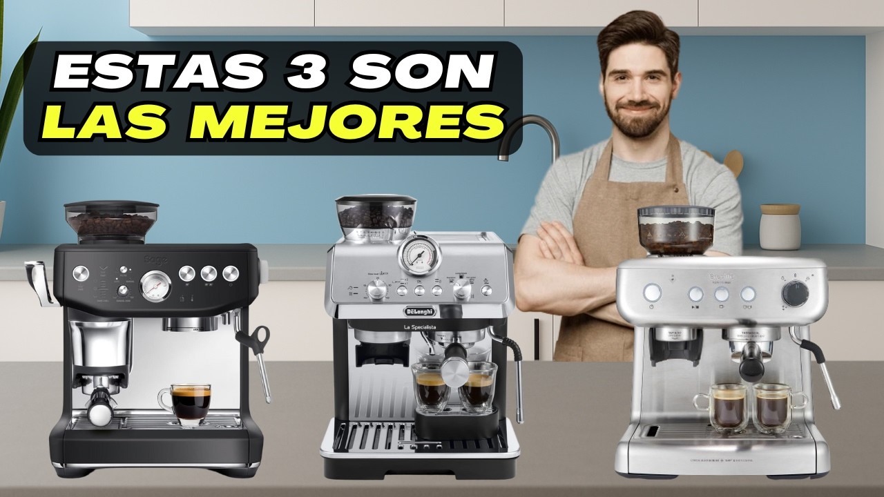 ✅ Las MEJORES cafeteras Express CON MOLINILLO Integrado Calidad Precio ✅