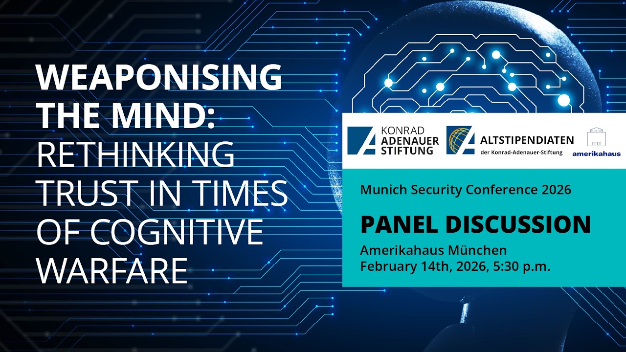 Weaponising the Mind: Rethinking Trust in Times of Cognitive Warfare