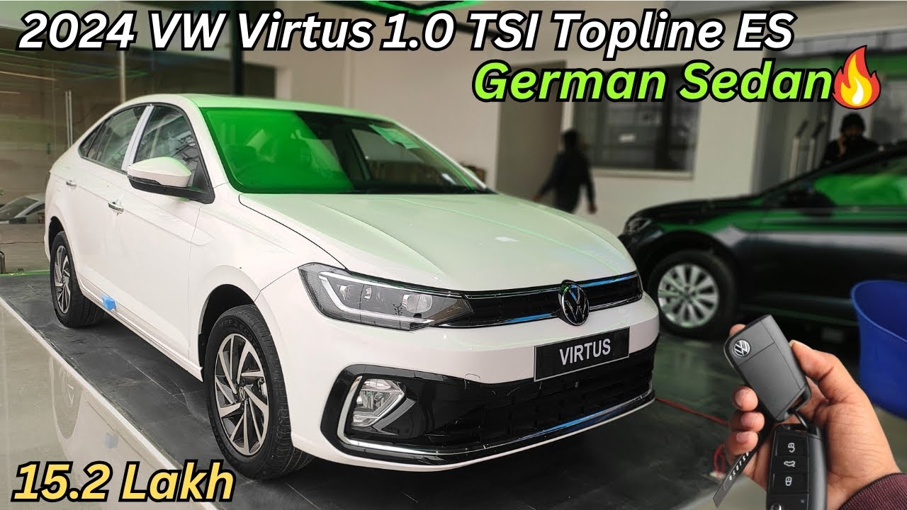 2024 Volkswagen Virtus Electric Seat 1.0 TSI MT Full Review ♥️ New Updates & On Road Price VW Virtus