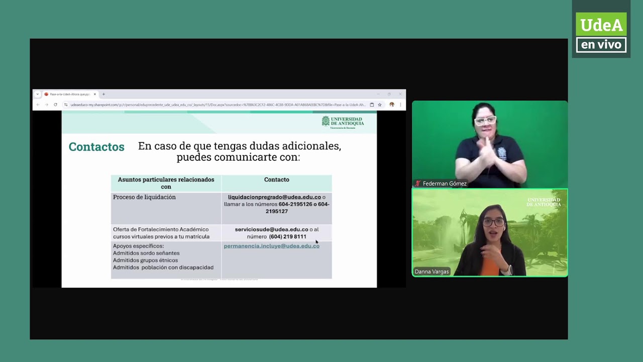 Pasaste a la UdeA ¿Ahora qué? Resuelve tus dudas sobre el proceso de matrícula.