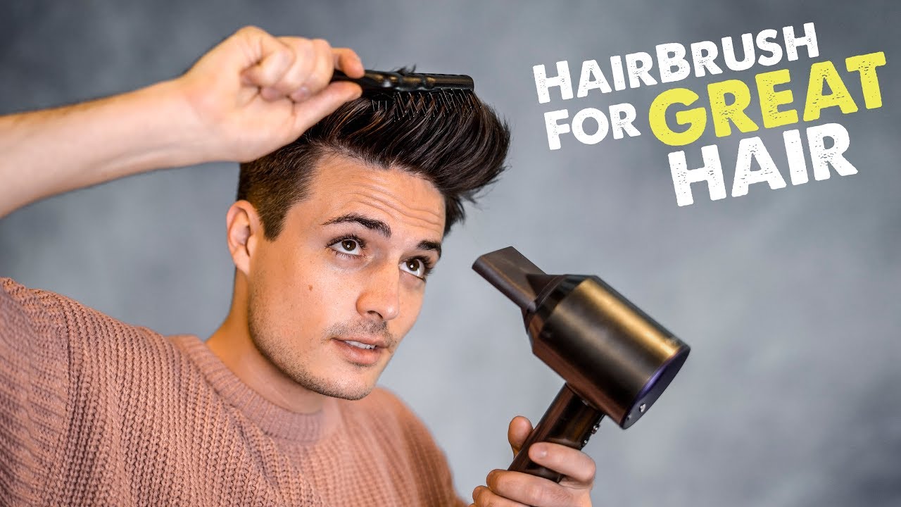 Mens Hairstyle Tips | The ONLY Hair Brush You'll EVER Need | BluMaan 2018