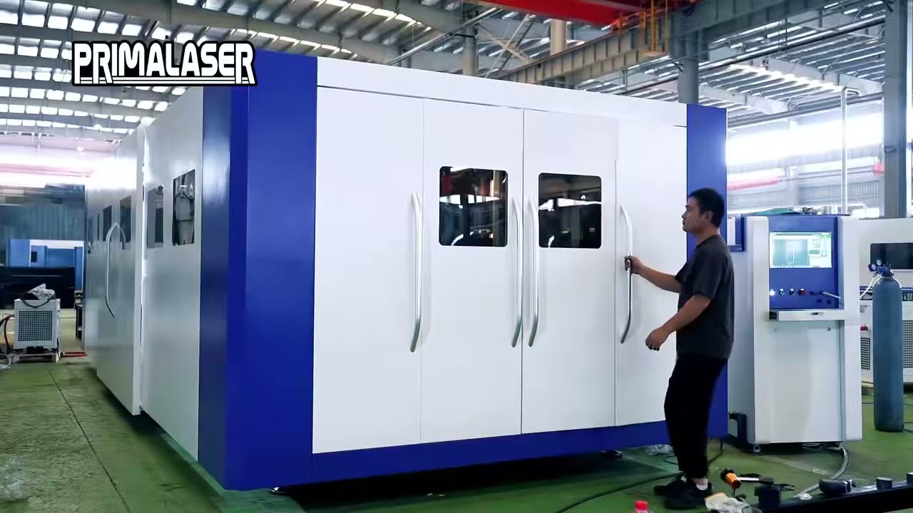 20000W 6020 Fiber Laser Cutting Machine #lasercuttingmachine #lasercutting