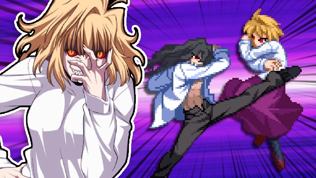 Melty Blood has some CRAZY characters...