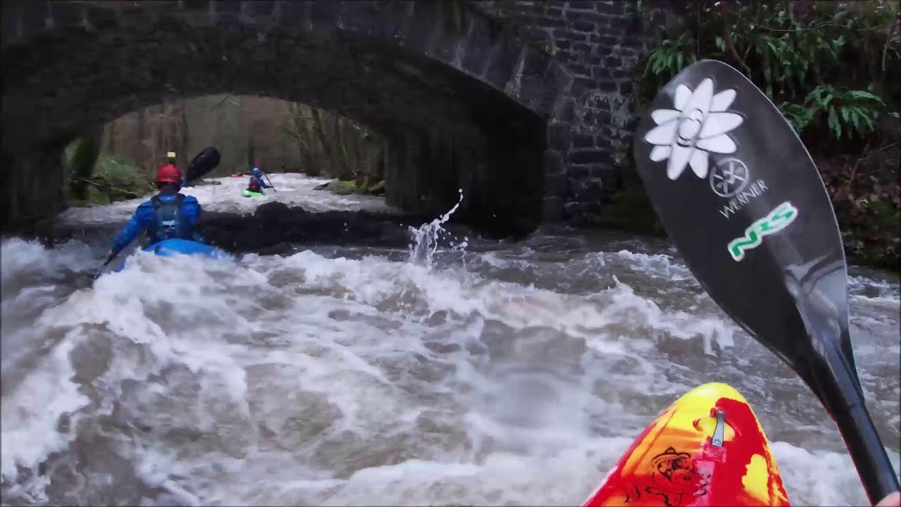 Packrafting the Vresse-River in Belgium