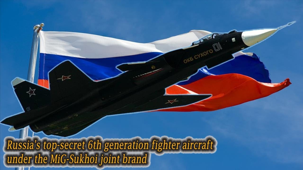 Russia's top-secret 6th generation fighter aircraft under the MiG-Sukhoi joint brand!