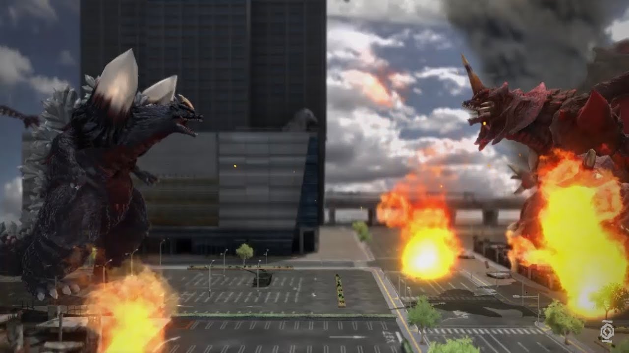 GODZILLA PS4: SpaceGodzilla vs Destroyah