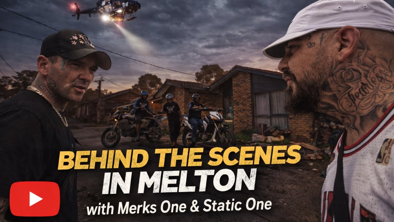 За кадром шоу Melton Got Real 👀 | Merks One и Static One