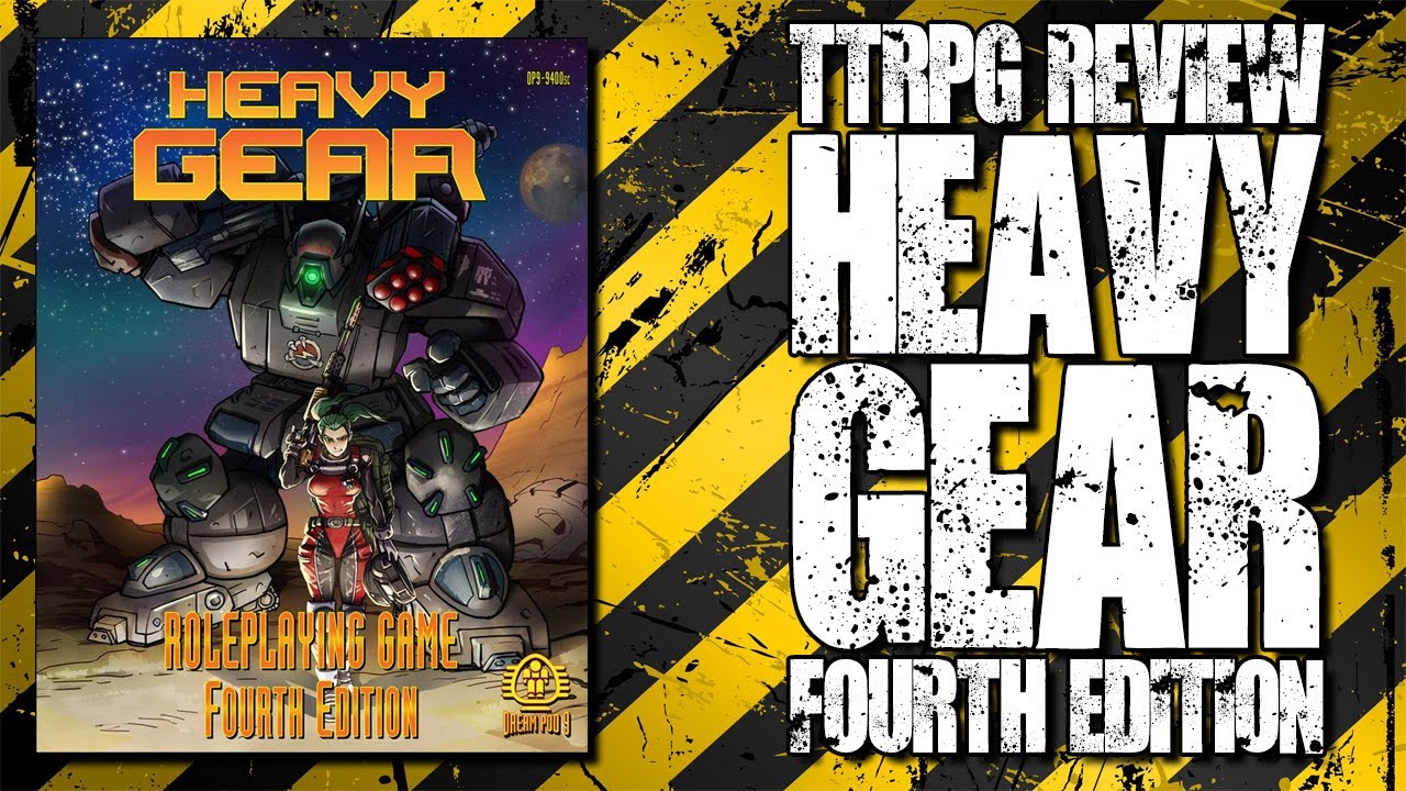 Обзор #TTRPG — Heavy Gear 4th Edition