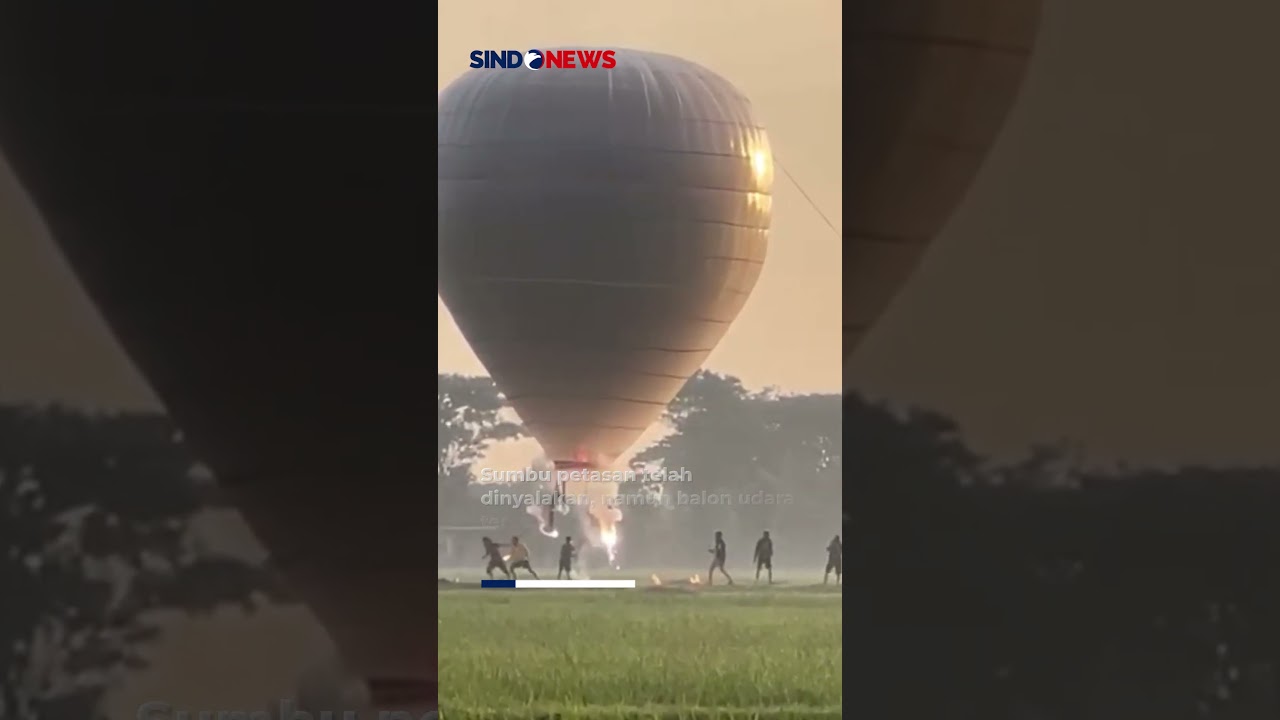 Viral Balon Udara Bawa Petasan Meledak di Ponorogo, 4 Warga Alami Luka Bakar