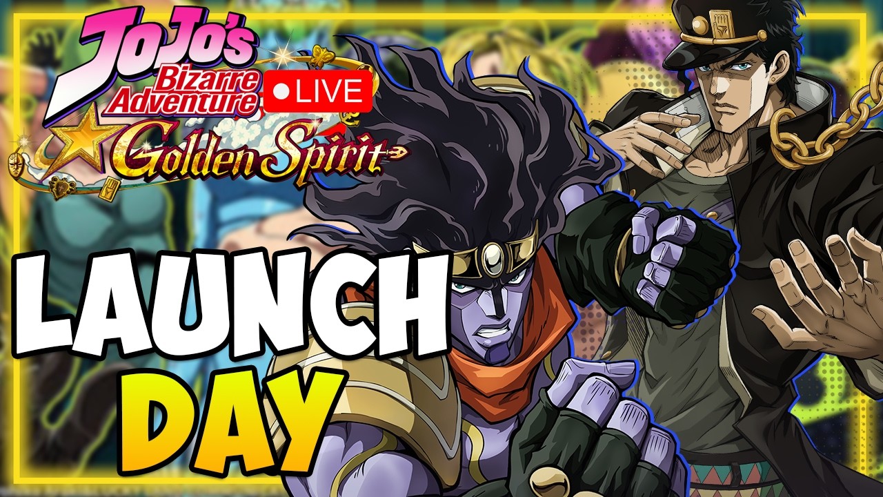 🔴JOJO GS LAUNCH DAY - Good Game? I Help & Q&A I JOJO Golden Spirit