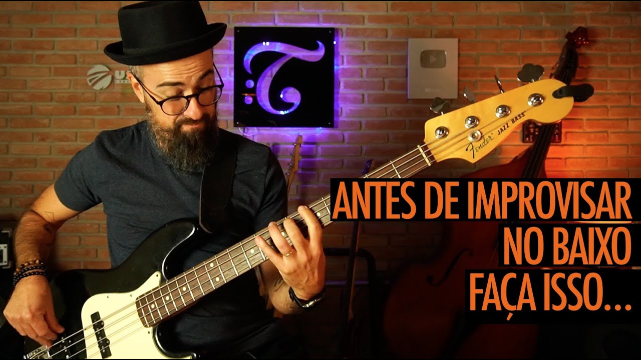 ANTES DE IMPROVISAR NO BAIXO FAÇA ISSO… | Ep514
