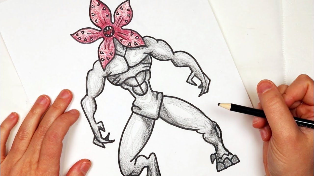 How to Draw the Demogorgon | Guided Drawing