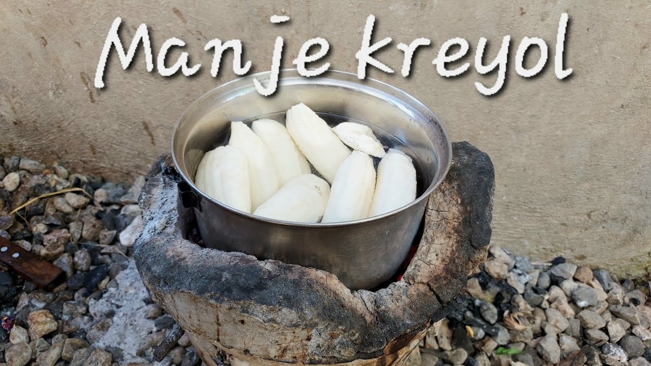 Bannann bouyi avèk mori