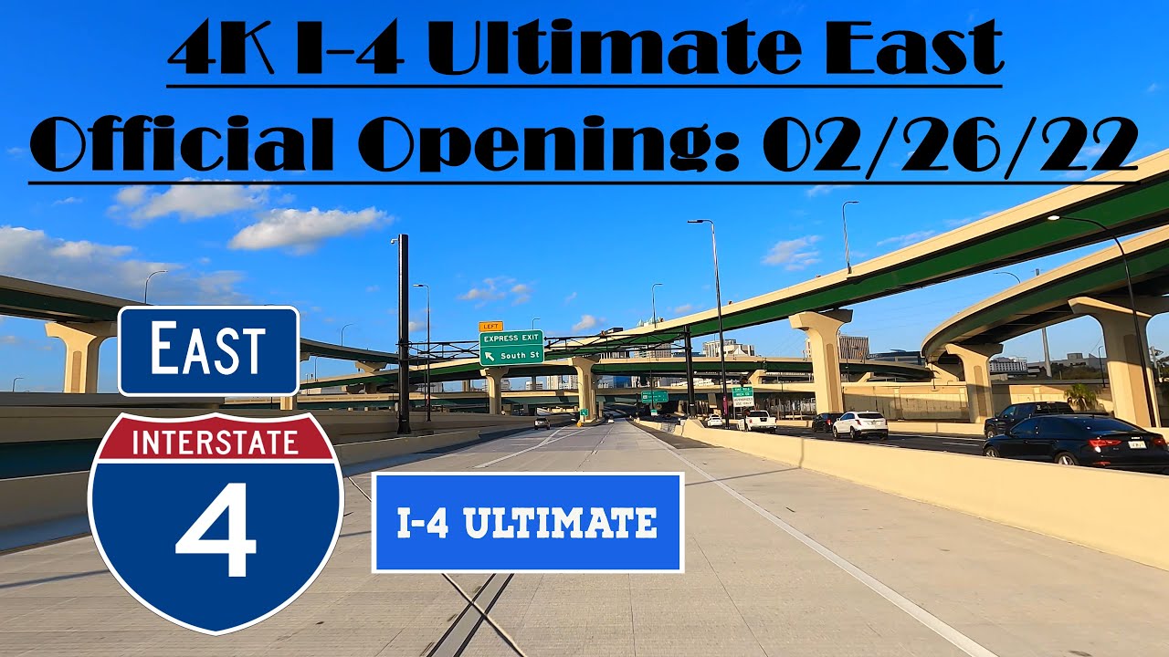 4K I-4 Ultimate East Orlando.  Official Opening: 02/26/22