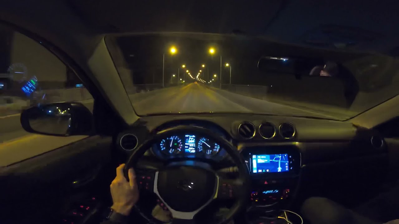 Suzuki Vitara 1.4 BoosterJet 6MT | POV City Night Drive | Relax + Fun