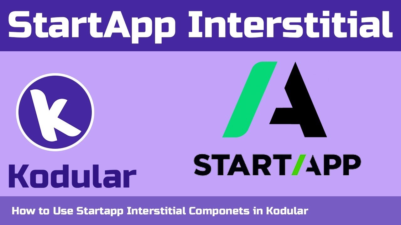 How to Use Startapp Interstitial Components in Kodular | Hindi 2021