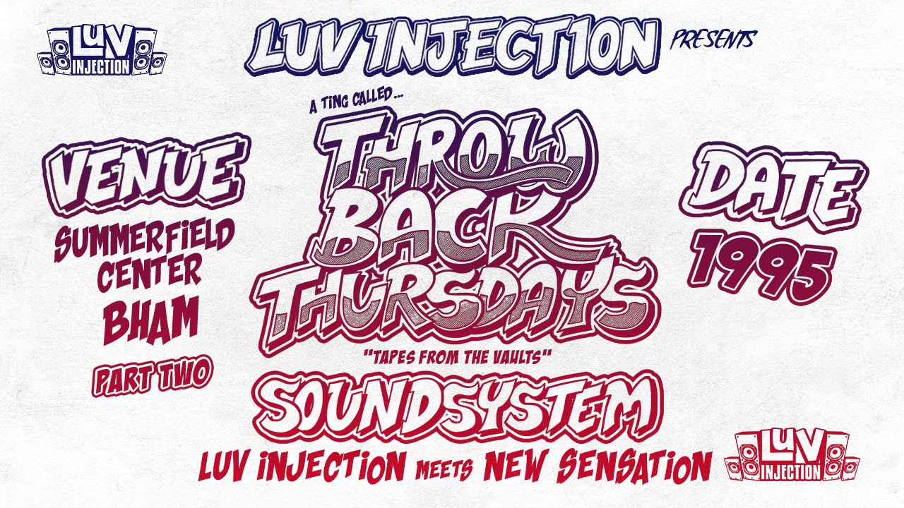 LUV INJECTION THROWBACK THURSDAYS NEW SENSATION @ SUMMERFIELDS CENTRE 1995 PART2
