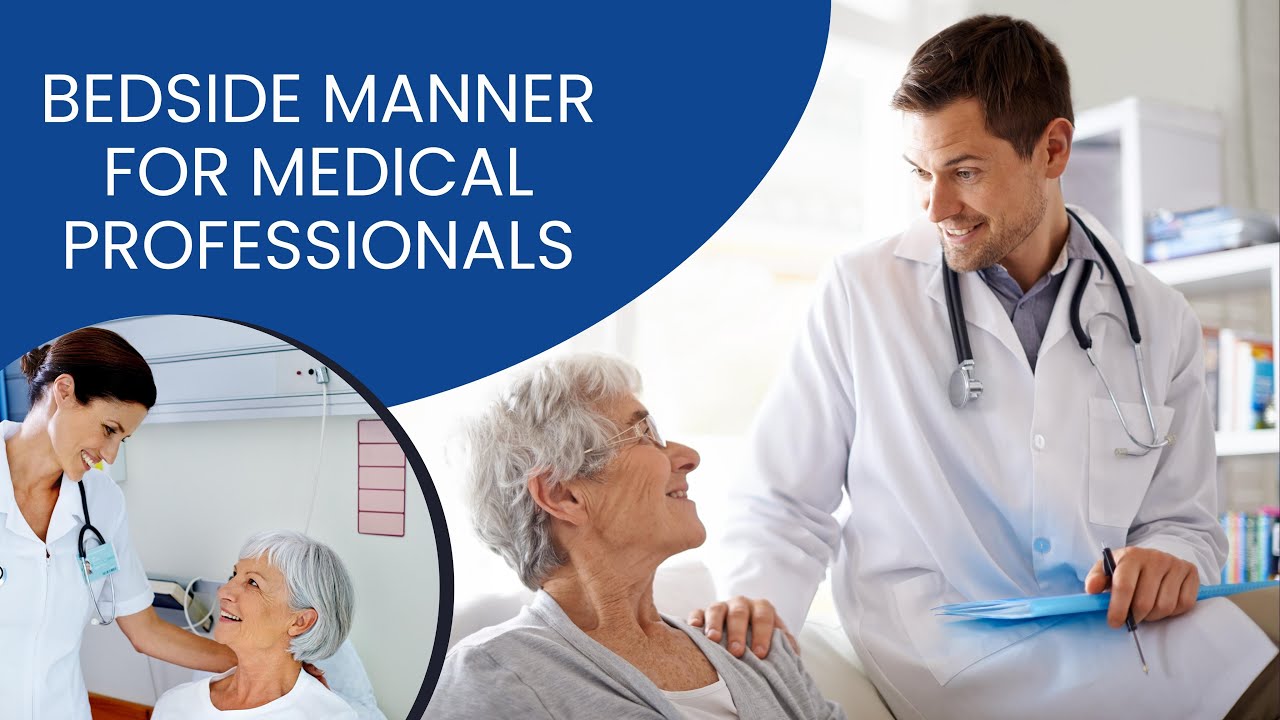 Bedside Manner for medical professionals | 2D Animation video sample  from web4me.co.nz