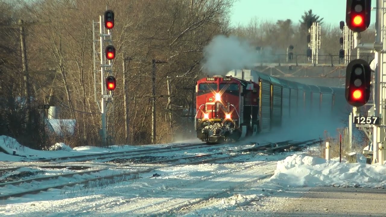 CN Train 276 Eastbound January 30, 2026