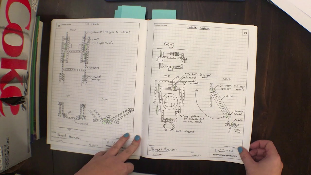 How to Start an Award Winning VEX Notebook