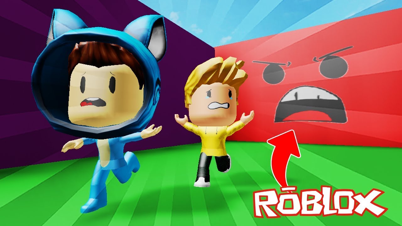 ¡¡LA PARED MALDITA ENOJADA PERSIGUE A BEBE MILO!! ESCAPE WALL ROBLOX 💙💚💛 BEBE MILO VITA ADRI 😍