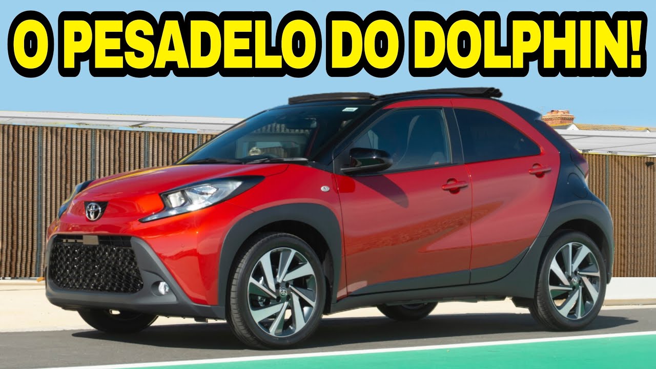 Novo Compacto da TOYOTA que é o TERROR do Dolphin Mini 🔥