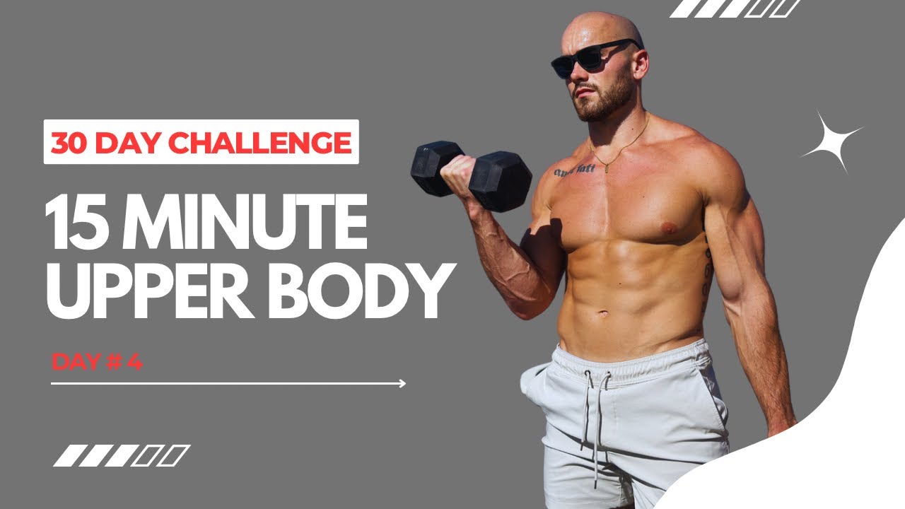 15 MIN UPPER BODY & ARMS BLASTER WITH DUMBBELLS — Day 4 of 30 Days to Stronger You Challenge
