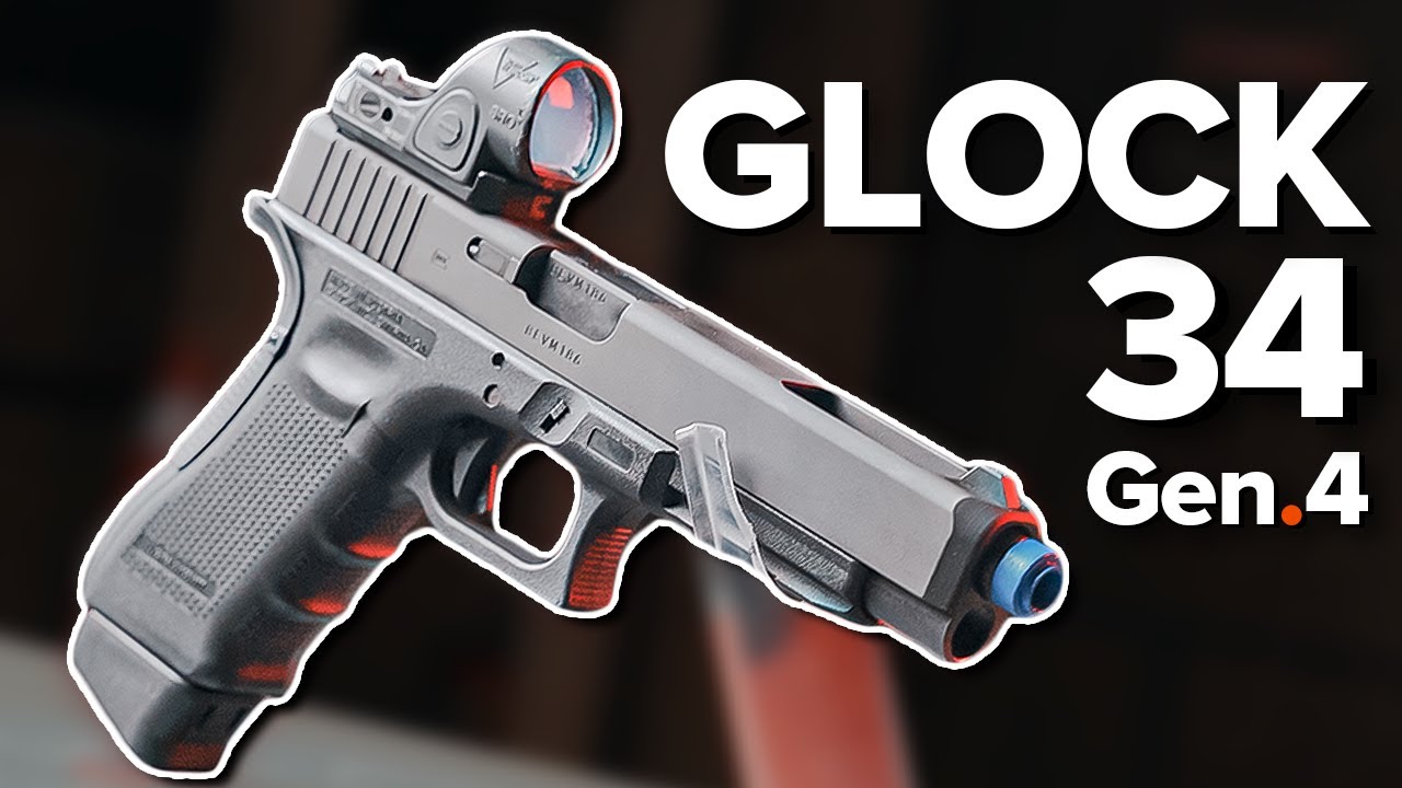 가장 반동이 센 에어소프트 글록 가스건, GLOCK 34 스틸 슬라이드 달아주기