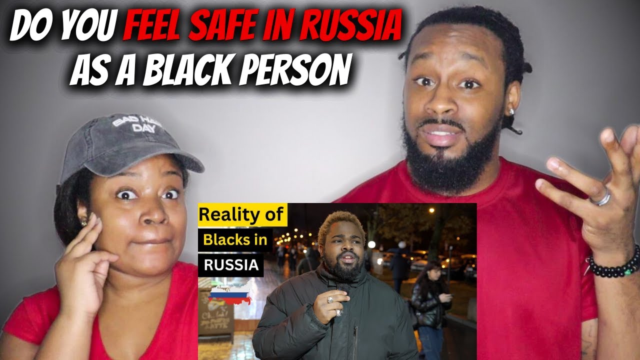 🇷🇺 BEING BLACK IN RUSSIA | American Couple Reacts 